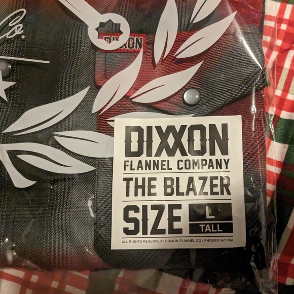 Dixxon Flannel The Blazer Large Tall BNIB Sold Out Rare Limited Edition - Picture 2 of 2
